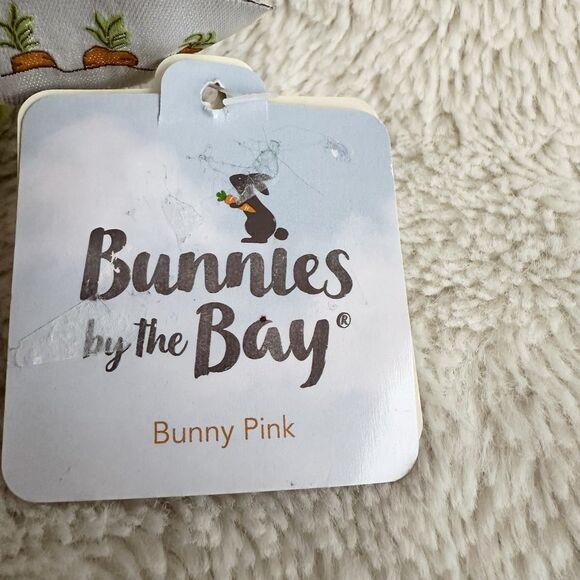 Bunnies By The Bay Purple Rabbit Butterflies On Body Plush Stuffed With Tag - Picture 3 of 5
